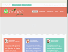 Tablet Screenshot of bionep.com